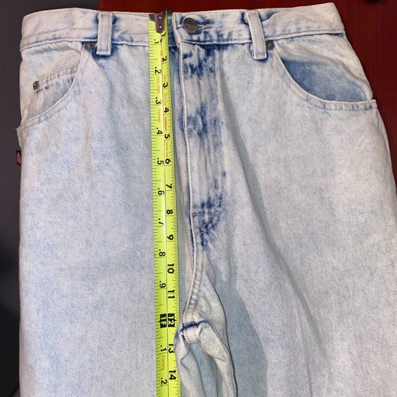 Vintage Sasson Light wash High Rise 80s Jeans Size 13 - Picture 12 of 14